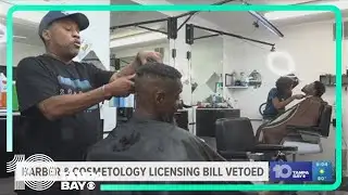 DeSantis vetoes barber and cosmetology licensing bill