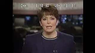 Desert Storm (12 hours before) - CNN - 1991-01-16 - 7 a.m. (E)