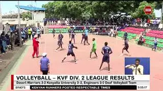 Desert Warriors beat Kenyatta University 3–2 in sets