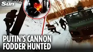 Desperate Russians fail to DODGE Ukrainian attack drones