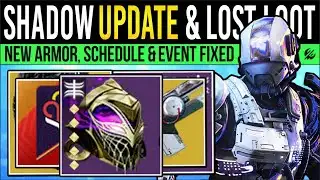 Destiny 2 DELAYED UNTIL APRIL! Secret ARMOR, Shadow Update, Returning Loot, Crazy Bug, Bungie News
