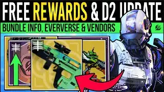 Destiny 2: FREE NEW ITEMS & BUST EVERVERSE! Taken ARMOR, Marathon Bundle, Vendors & More (20th Jan)