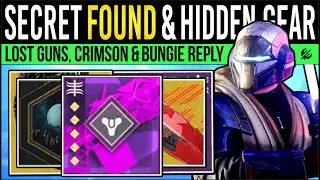 Destiny 2: NEW SECRET WEAPONS & LOOT WARNING! Hidden REWARDS, Crimson Reprise, Dev Strikes Back!