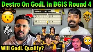 Destro React GodLike Easily Qualify For Bgis Quater Final😯 iFlicks Reply GodL Will Out From Bgis😳