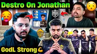 Destro React on Jonathan & GodLike Bgis Matches🔥🥵 Mazy on Bgis Semifinal Cutoff😯