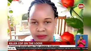 Detectives launch manhunt for killer cop