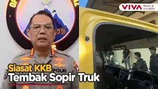 Detik-detik Mencekam Sopir Truk Dihujani Tembakan