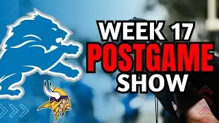 Detroit Lions Postgame Show Week 17: Minnesota Vikings