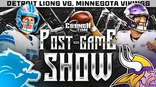 Detroit Lions vs. Minnesota Vikings Postgame Reaction Show LIVE!
