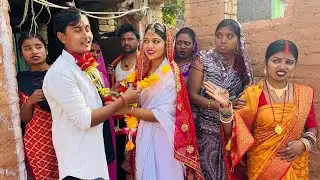 ननदोई और विधवा भाभी का प्रेम विवाह, देखिये कैसे खुलेआम हुआ शादी।|Devar Bhauji Priti Singh Comedy