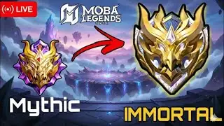 DEVICE LAG SOLO IMMORTAL RANK PUSH MLBB | MOBILE LEGEND LIVE | MLBB LIVE