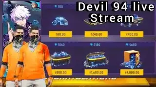 devil 94 is free fire max live stream cs rank #short #freefire #live
