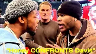 Devin Haney CONFRONTS & Nearly Fights Keyshawn Davis Live — Issues Stern Warning!