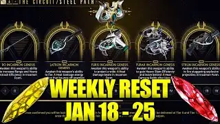 Devstream Umbra Forma Drop Friday! Warframe Weekly Reset January 18 - 25!