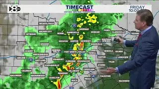 DFW Weather: Tracking Friday night thunderstorms across North Texas