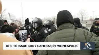 DHS to issue body cameras in Minneapolis