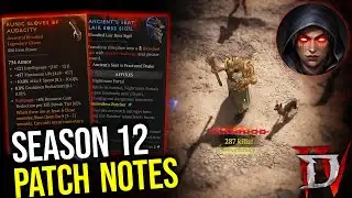 Diablo 4 Season 12 Patch Notes Full Analysis