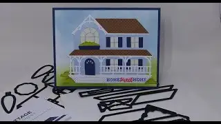 Diamond Press Cozy Cottage Stamp & Dies Kit Review Tutorial! So Lovely!