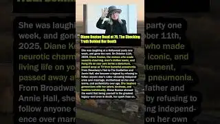 Diane Keaton Dead at 79, The Shocking Truth Behind Her Death #shorts