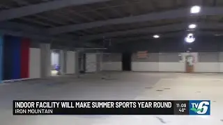 Dickinson County business building indoor baseball & softball facility