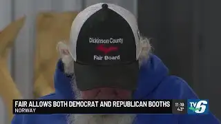 Dickinson County Fair Board allows both Democratic, Republican vendor booths