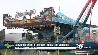 Dickinson County Fair continues final day Monday