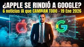 Did Apple surrender to Google? 6 AI news stories that are changing everything (January 19, 2026)