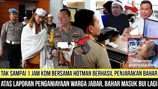 Did KDM and Hotman Paris finally imprison Bahar for the assault on a West Java resident?