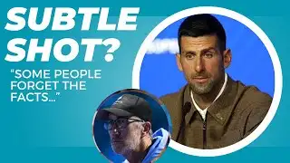 Did Sinner’s Coach Take a Shot at Djokovic? Cryptic Post Sparks Debate 🔥