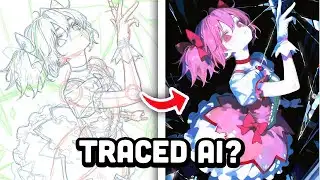 Did This Artist Get Caught TRACING While Livestreaming?