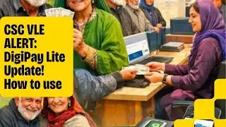 DigiPay Lite CSC Full Process ✅ Account, Limit, Commission|CSC DigiPay Lite Explained|Latest Update