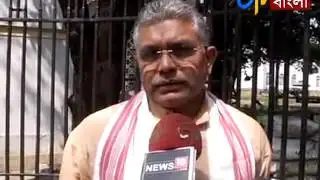 DILIP GHOSH REACTION ON MAMATA MURDER THREAT