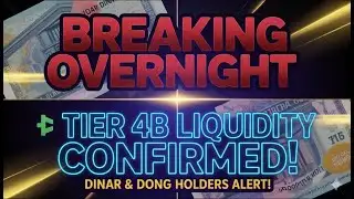 🚨 Dinar & Dong Holders: LIQUIDITY CONFIRMED? Tier 4B Banking Codes LIVE! 🚀