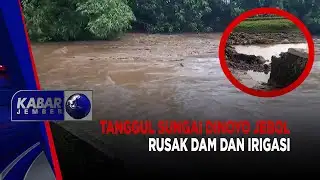 Dinoyo River Embankment Collapses, Dam and Irrigation Damage | KABAR JEMBER