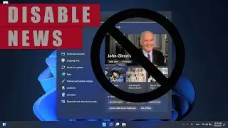 Disable News in Windows 11 | Remove ads
