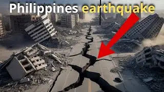 ⚠️Disaster in the Philippine.6.4magnitude earthquake🌏A devastating earthquak strikes the Philippines