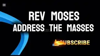DISBURSEMENT UPDATE: REV MOSES ADDRESS THE SUBSCRIBERS 