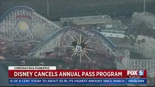 Disney Cancels Annual Pass Program