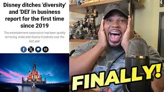 Disney FINALLY Drops DEI!