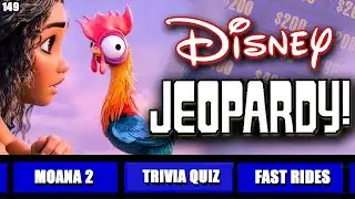 Disney Jeopardy Quiz • 26 Clue Game • Test your Knowledge