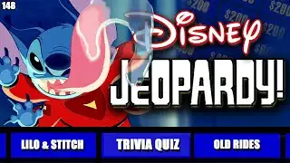 Disney Jeopardy Quiz • 26 Clue Game • Test your Knowledge