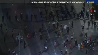 Dispersal order issued after DTLA "No Kings" protest