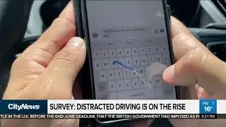 Distracted driving is on the rise
