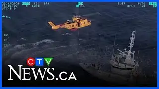 Distress call triggers military rescue