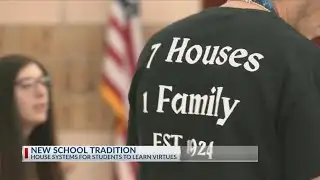 Dixie Elementary sorts students into houses to teach virtues