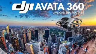 DJI AVATA 360 Live Drone Camera Footage Review Hands On Camera Test 