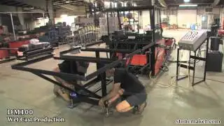 DM100 and DM185 Stone/Brick making machine!