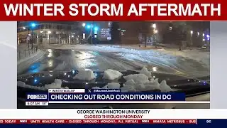 DMV digs out after snowstorm | FOX 5 AT 4AM
