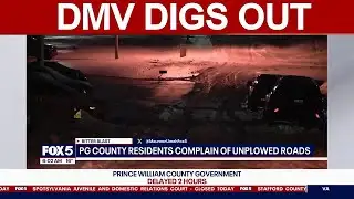 DMV digs out after snowstorm | FOX 5 AT 6AM