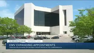 DMV expanding appointments in the Commonwealth